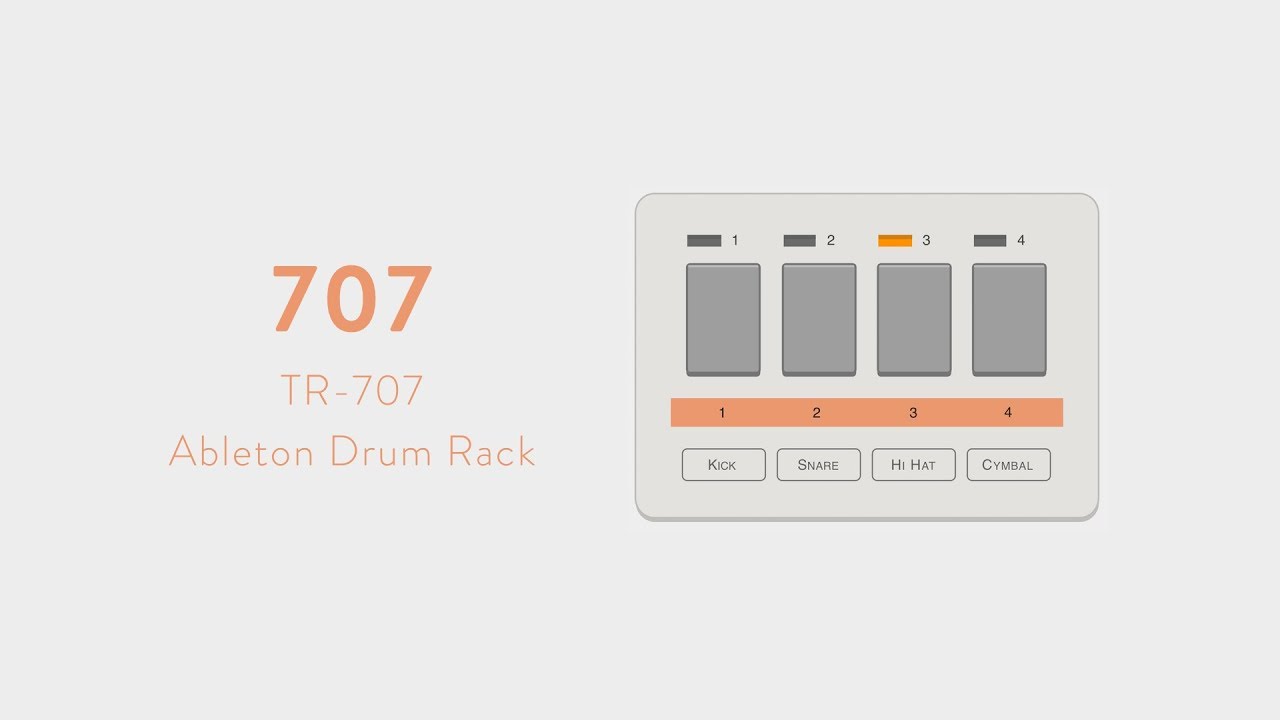 Daft Punk愛用ドラムマシーン「TR-707」の無料プラグイン「707」を使っ