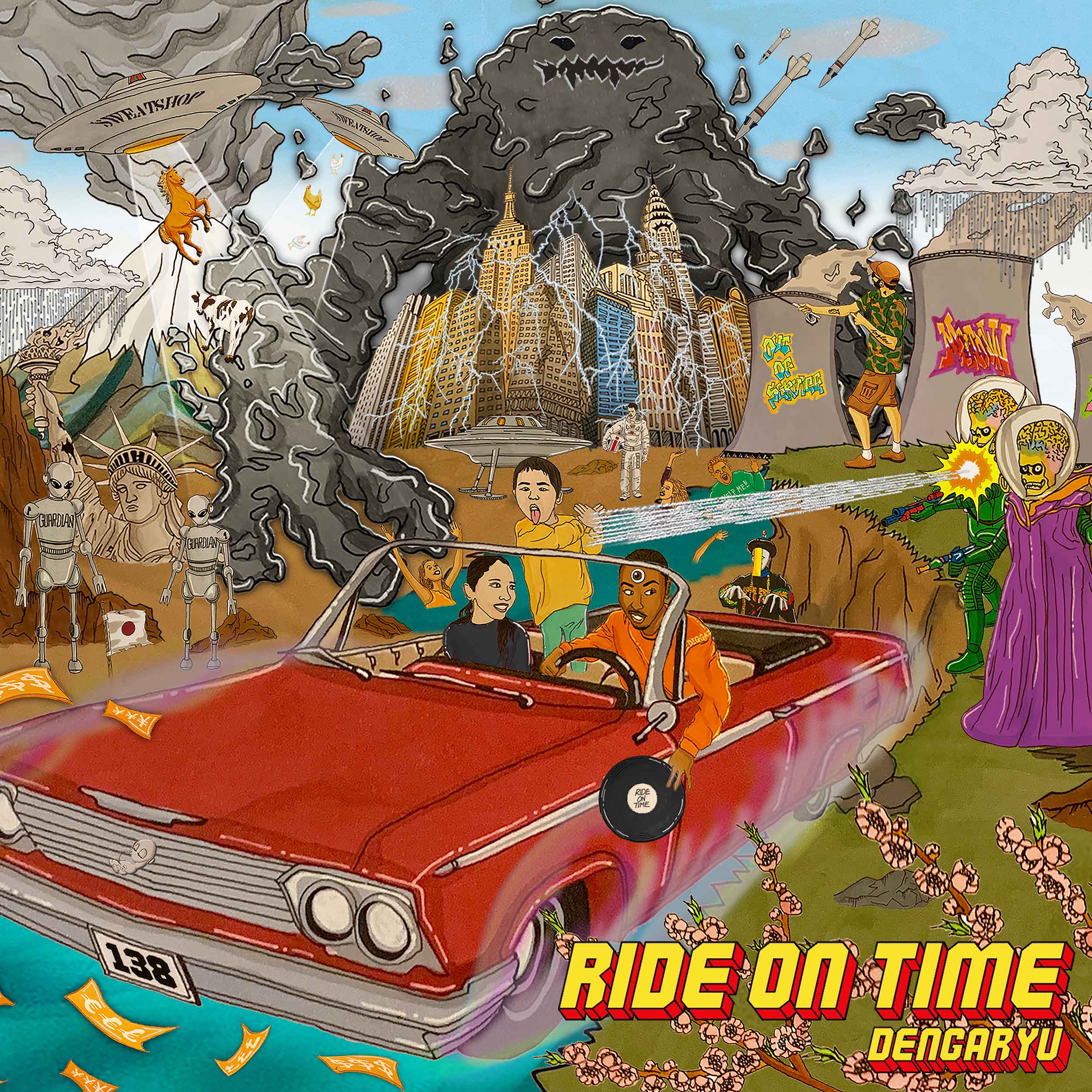 田我流、7年ぶりのアルバム『Ride On Time』のリリースが決定