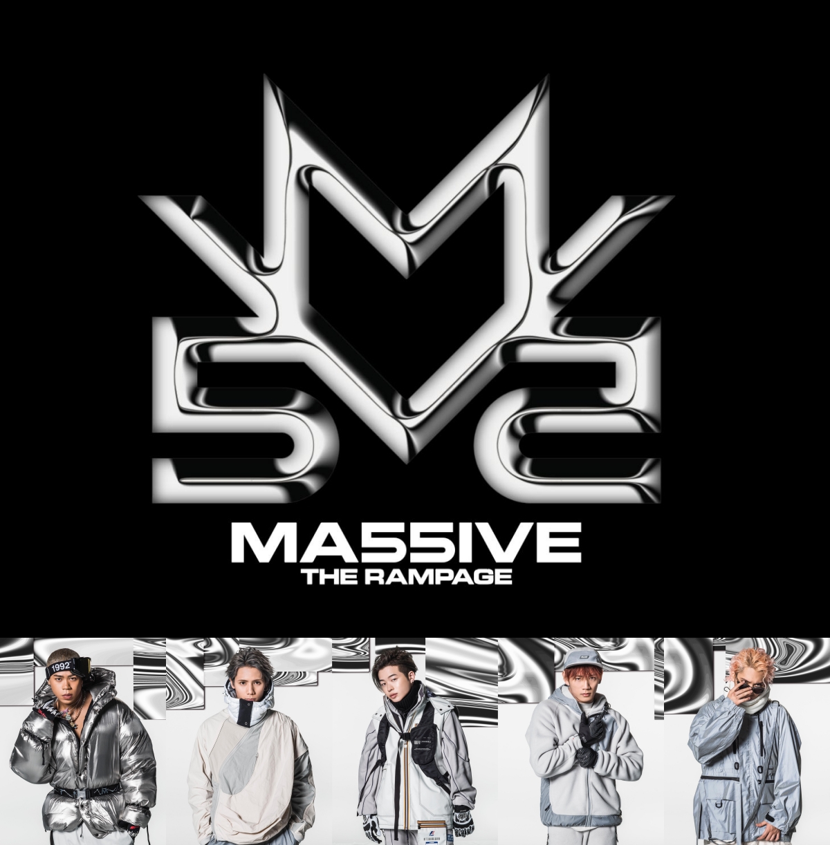 THE RAMPAGEパフォーマー5名によるHIPHOPグループ「MA55IVE THE 