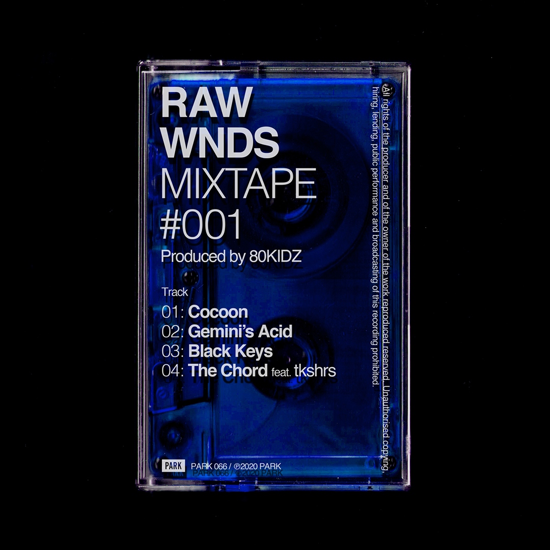 80KIDZ、新作EP『RAW WNDS MIXTAPE #001』を配信&カセットテープで