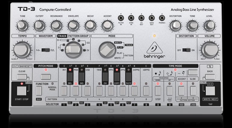 BehringerよりついにTB-303クローン登場！なんとお値段は150ユーロ