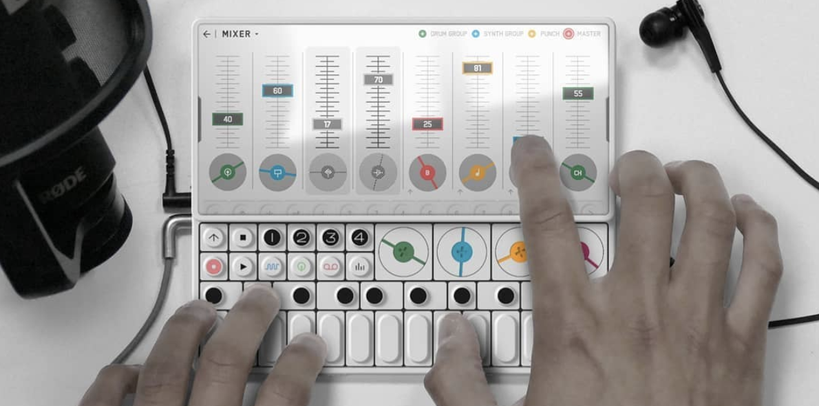 teenage engineeringの名作シンセ「OP-1」がスマホ化!? コンセプト