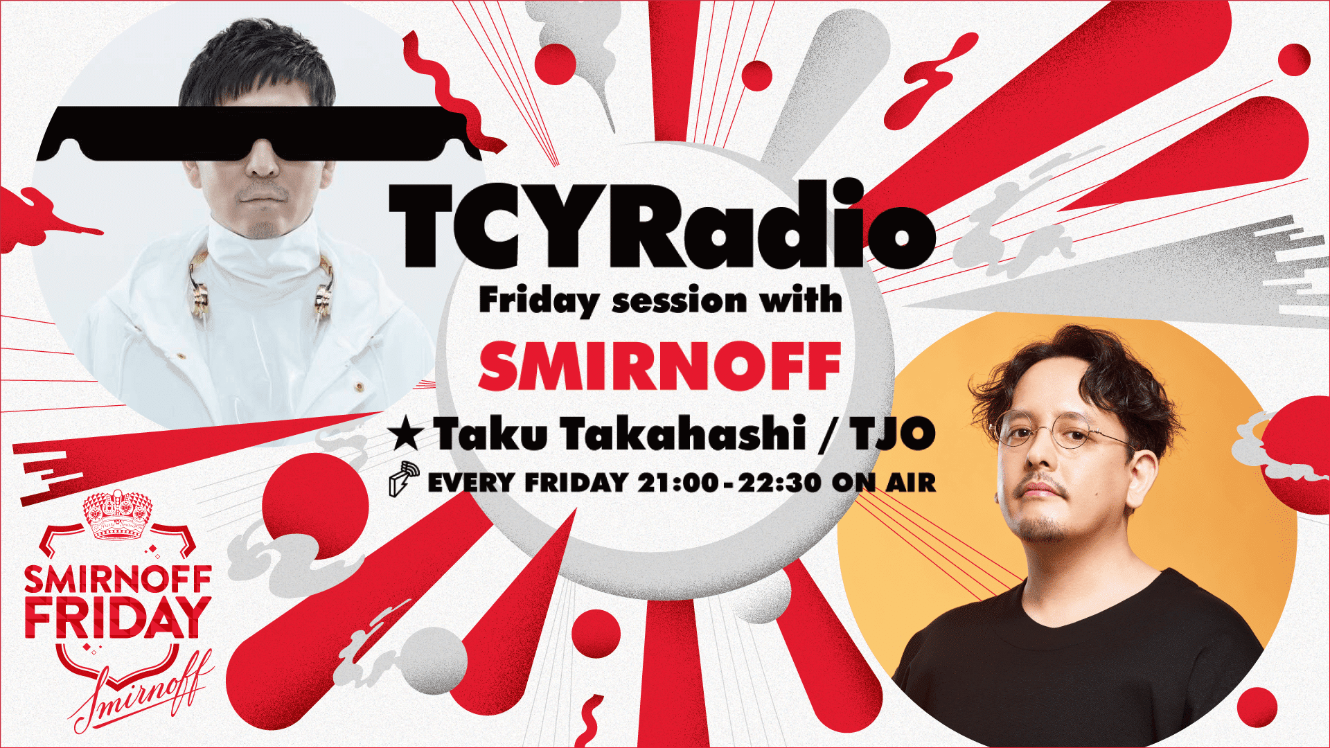TCY Radio × スミノフが“金曜日のタノシイ二次会”を提案！「TCY Radio