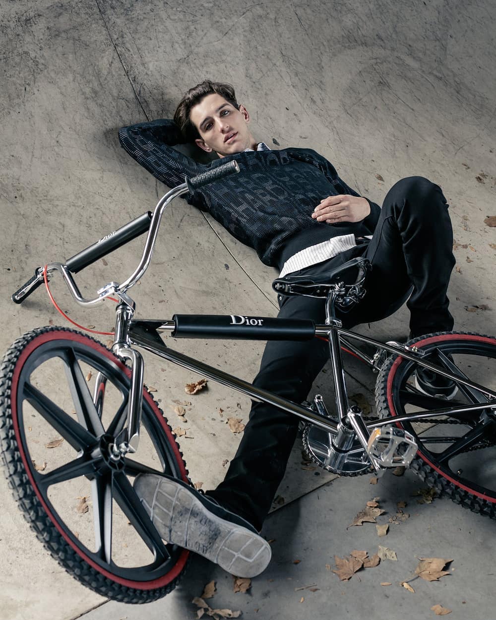 Dior Homme pedals into luxe street culture with the rugged BMX bike