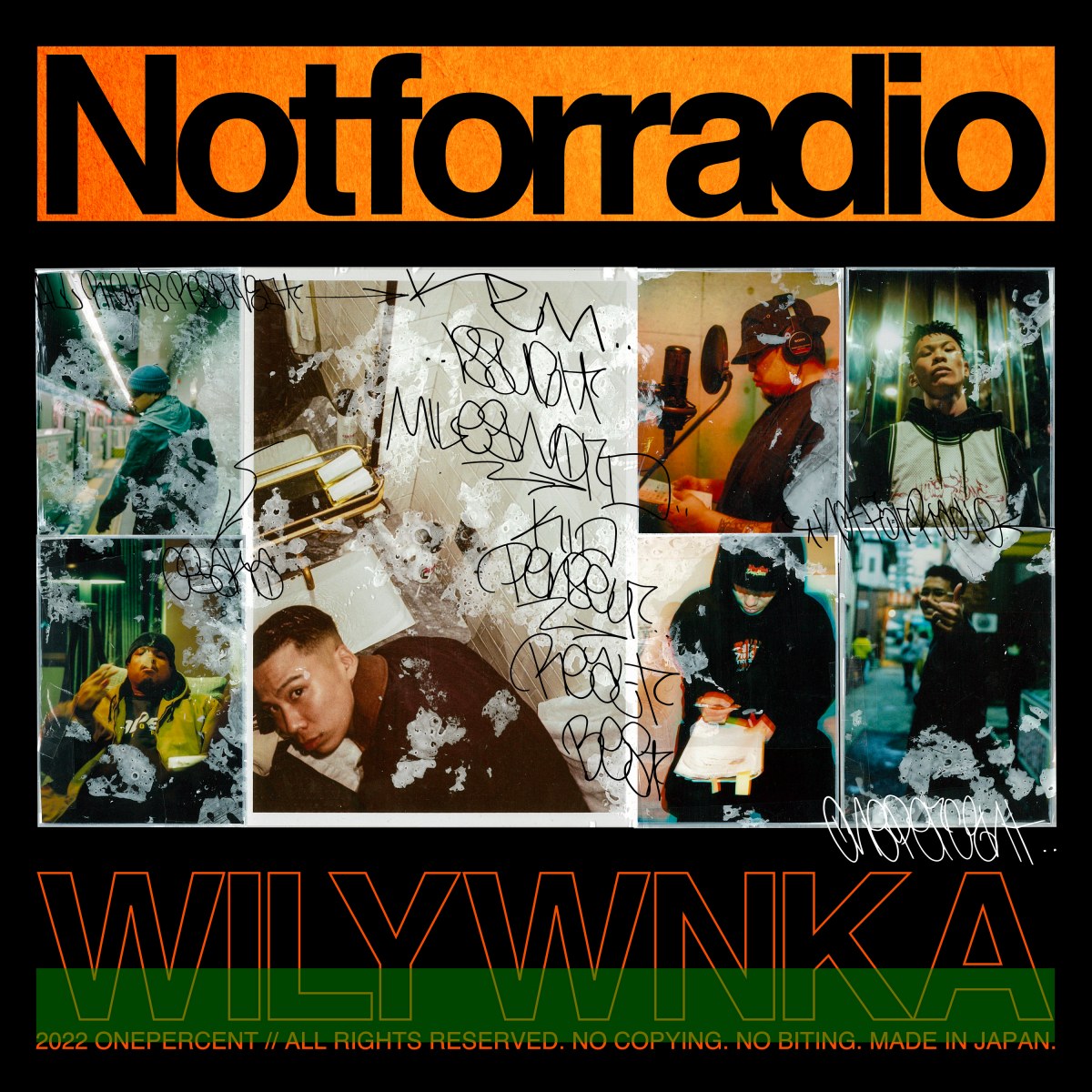 WILYWNKA、6人のラッパーを客演に迎えた新作EP『NOT FOR RADIO