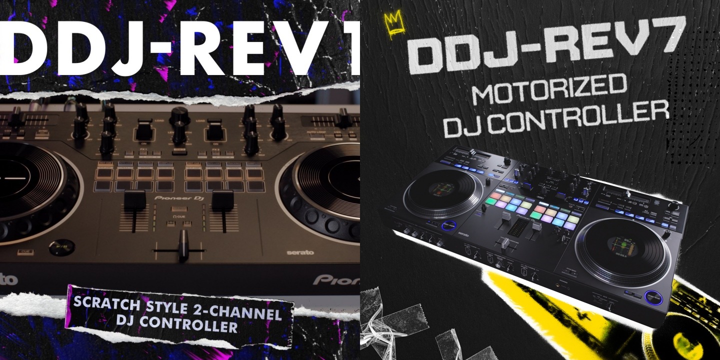 Pioneer DJ、DJコントローラー「DDJ-REV1」「DDJ-REV7」の2