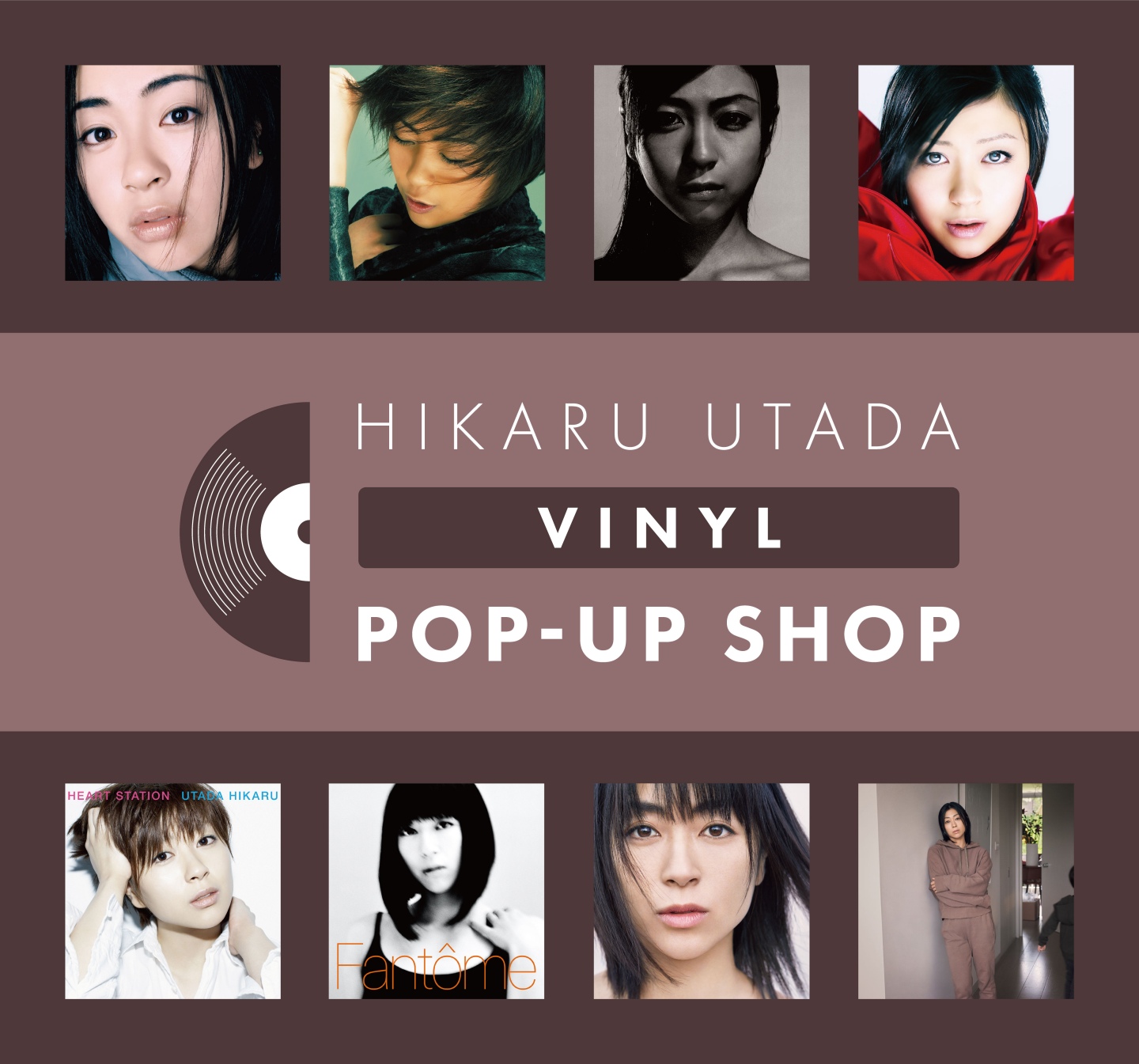 宇多田ヒカル「VINYL POP-UP SHOP」アフタームービーとDJ生配信