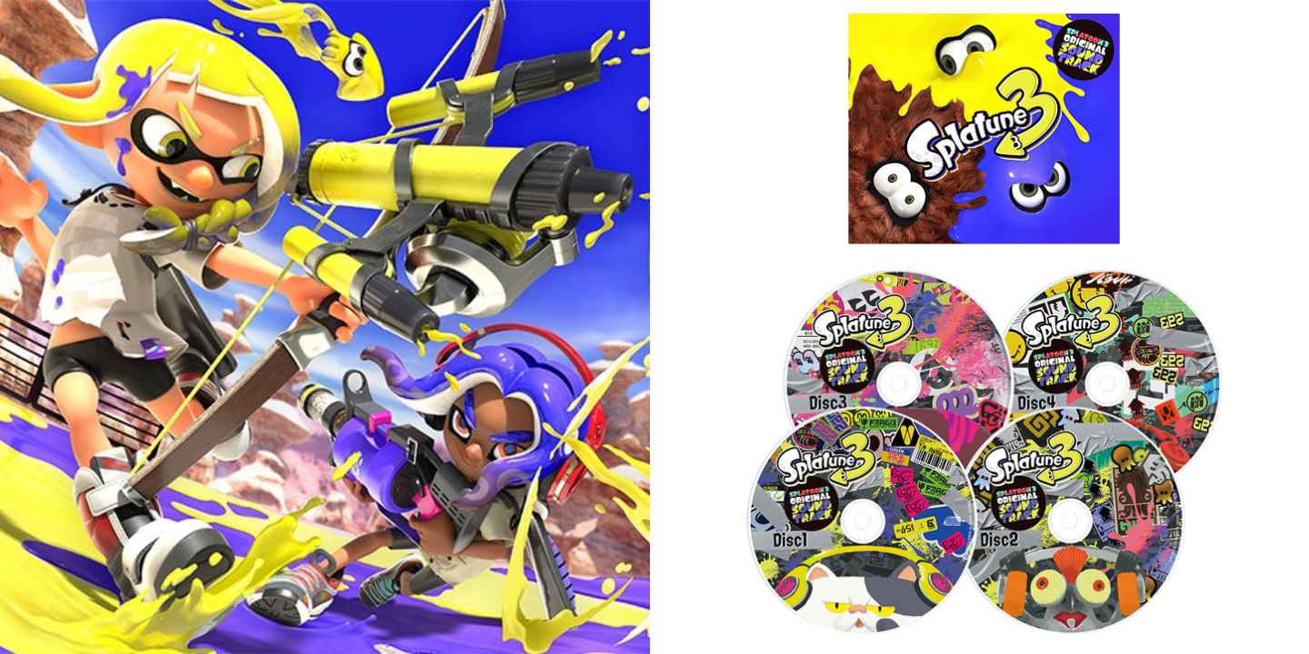 スプラトゥーン3』待望のサウンドトラックが4月26日に発売決定 