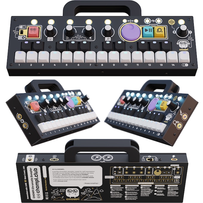 CHOMPI Sampler 動作確認済み CHOMPI Sampler – beatsville