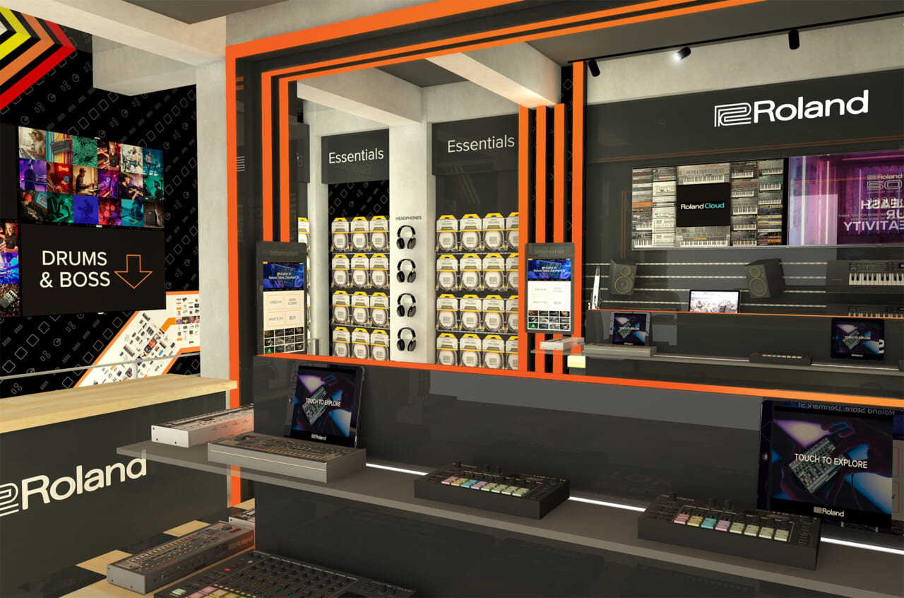 Roland、日本初の直営店『Roland Store Tokyo』を原宿にオープン決定