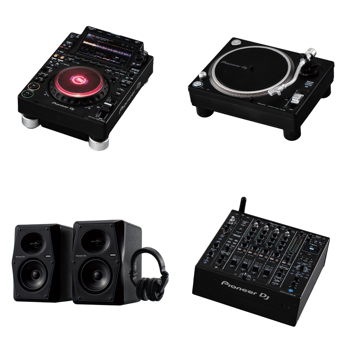 Pioneer DJのCDJやDJミキサーがガシャポン化!「Pioneer DJ Miniature 