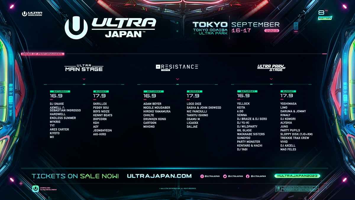 ULTRA JAPAN2023