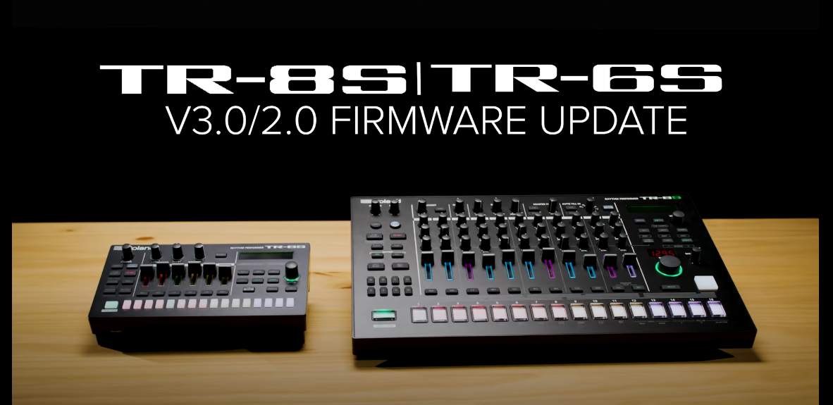 Rolandのリズムマシン「TR-8S」と「TR-6S」に「CR-78」サウンドが追加に | block.fm