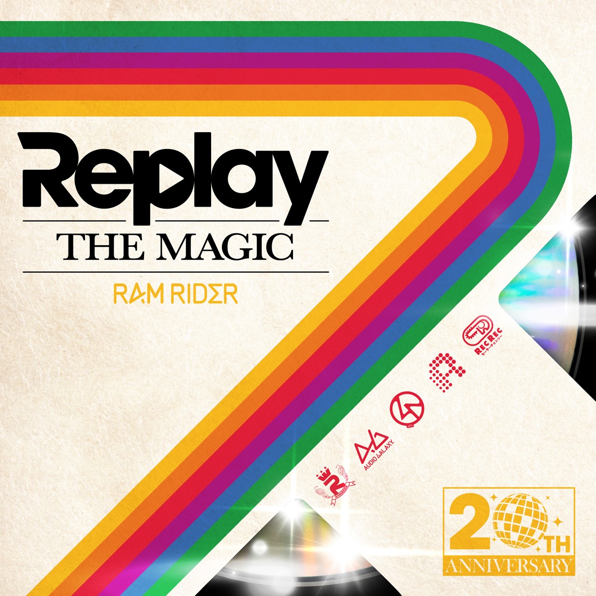 アルバムジャケット_RAM RIDER『REPLAY THE MAGIC』s