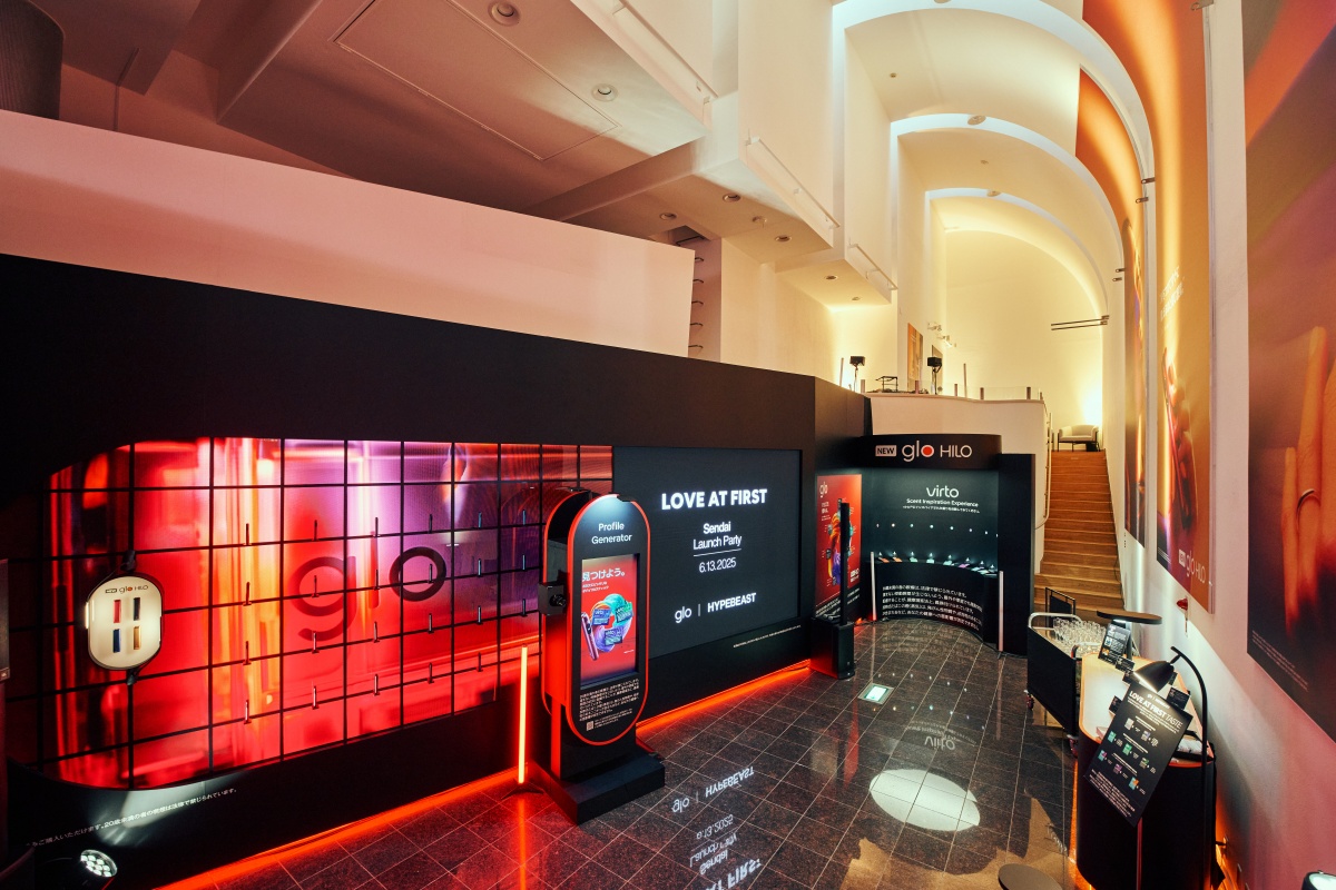 一目惚れ”をテーマに、五感で楽しむ体験を｜glo™とHYPEBEASTの「LOVE