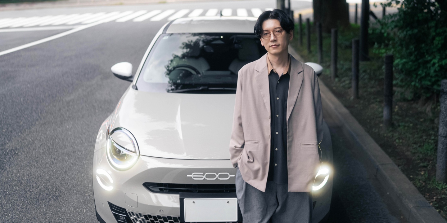 Kan SanoがFIAT「600 Hybrid Caffelatte」と過ごす一日を描いたWeb CM